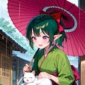 【✨ ちちぷい公式投稿企画 ✨】　🌧️ 雨の日のお迎え ☂️ 2枚目