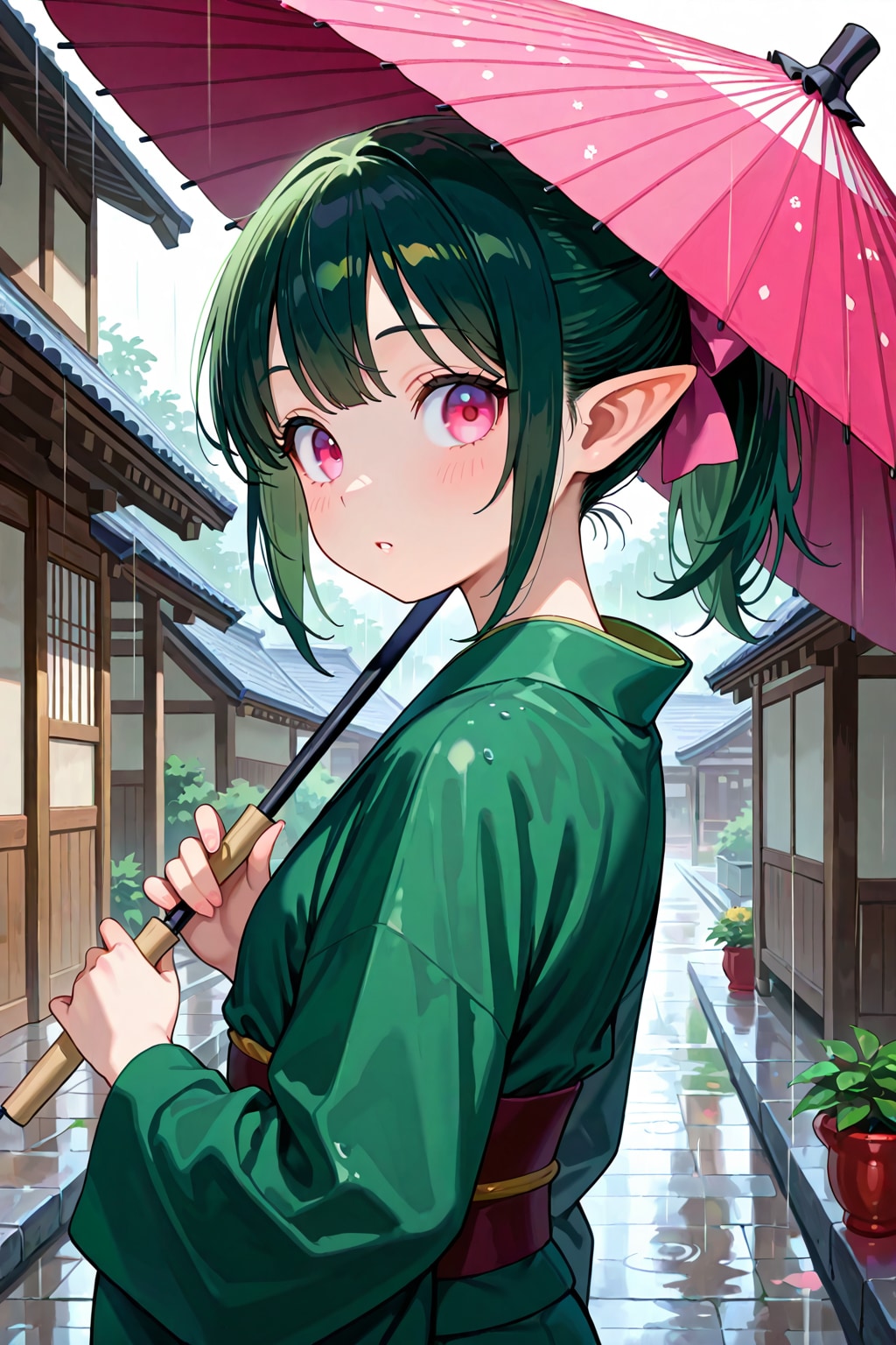 【✨ ちちぷい公式投稿企画 ✨】　🌧️ 雨の日のお迎え ☂️