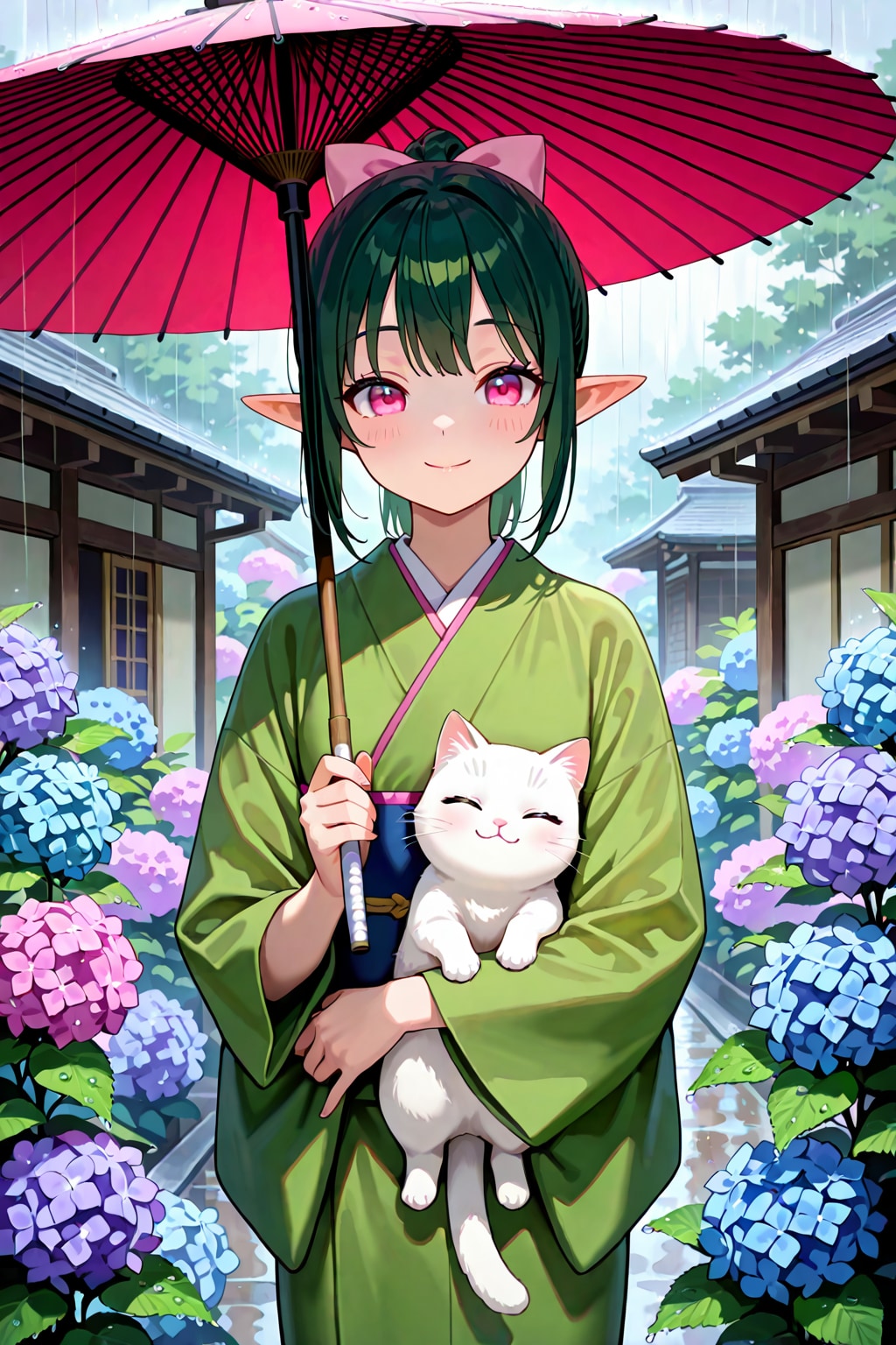 【✨ ちちぷい公式投稿企画 ✨】　🌧️ 雨の日のお迎え ☂️