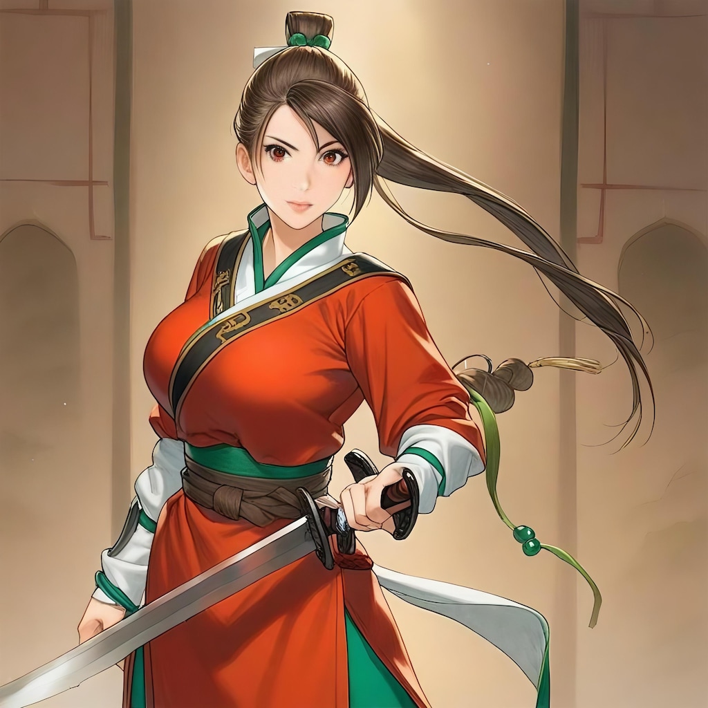 水滸伝の一丈青扈三娘。海棠の花と言われた美貌と剣の使い手