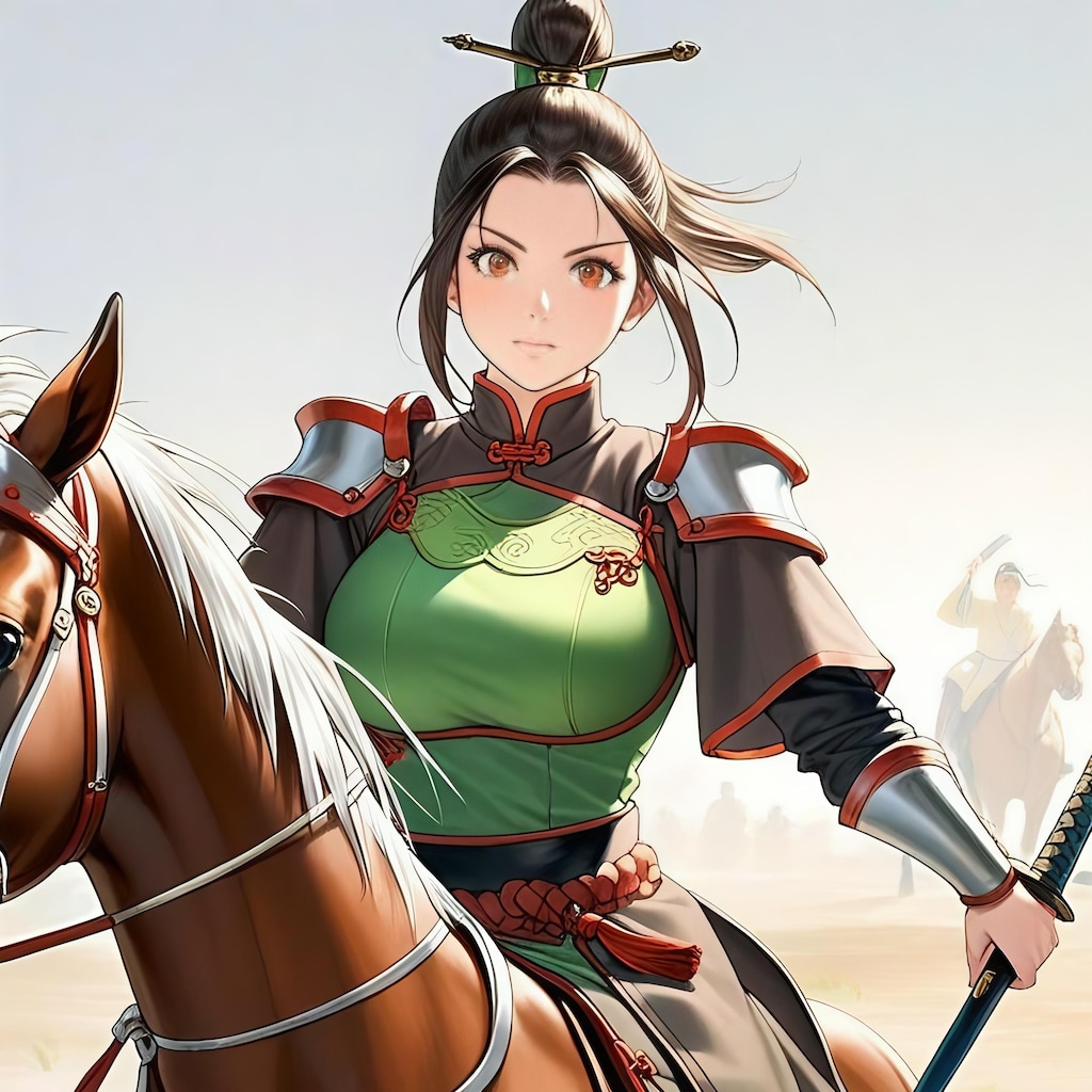 水滸伝の一丈青扈三娘。海棠の花と言われた美貌と剣の使い手