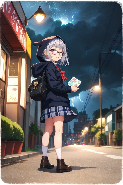 メガネ | の人気AIイラスト・グラビア