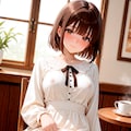 喫茶店でこっそり 2枚目