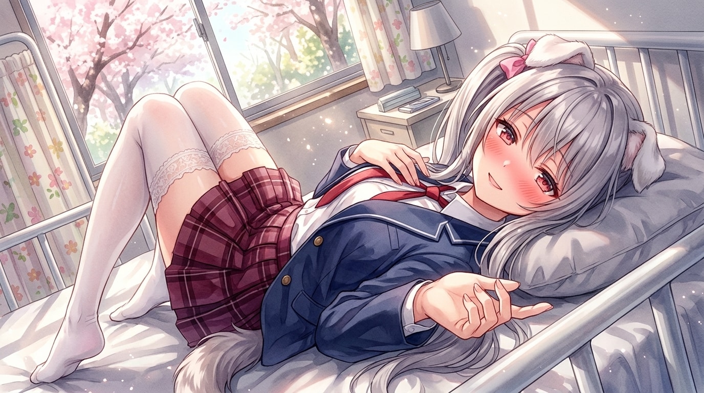 銀ツイわん。保健室 | の人気AIイラスト・グラビア