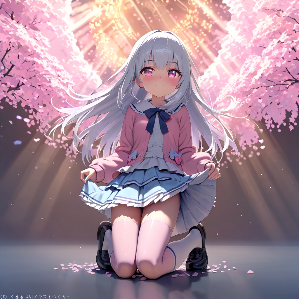 うちの子(プラム)をもっと可愛くして‼️③ | の人気AIイラスト・グラビア