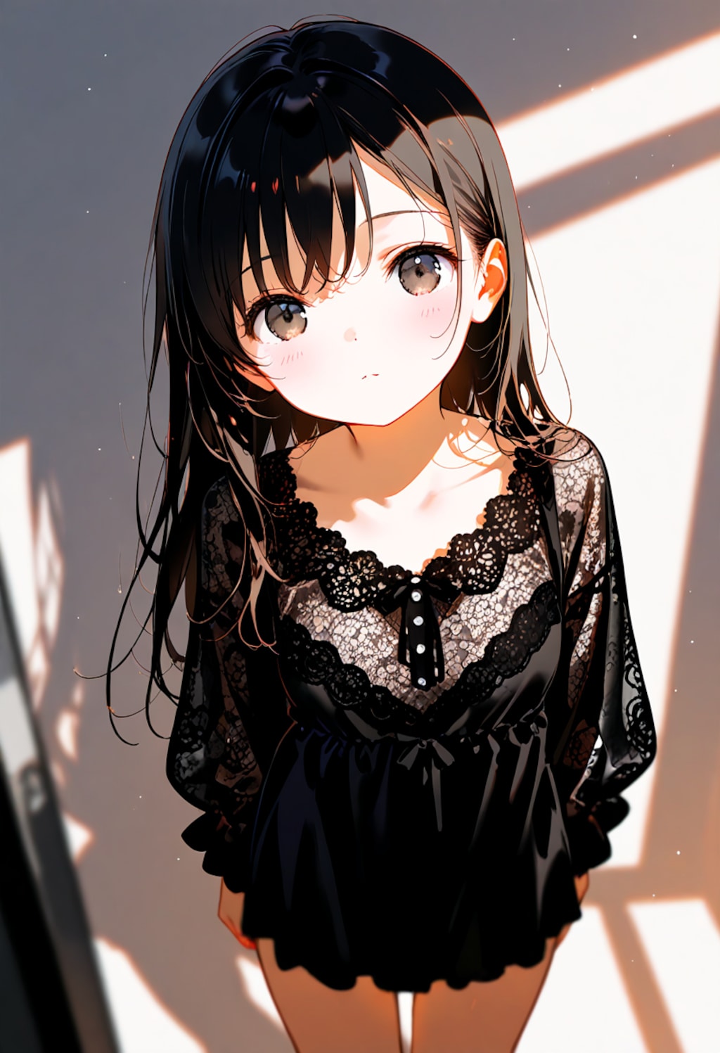 黒髪の美少女(280)