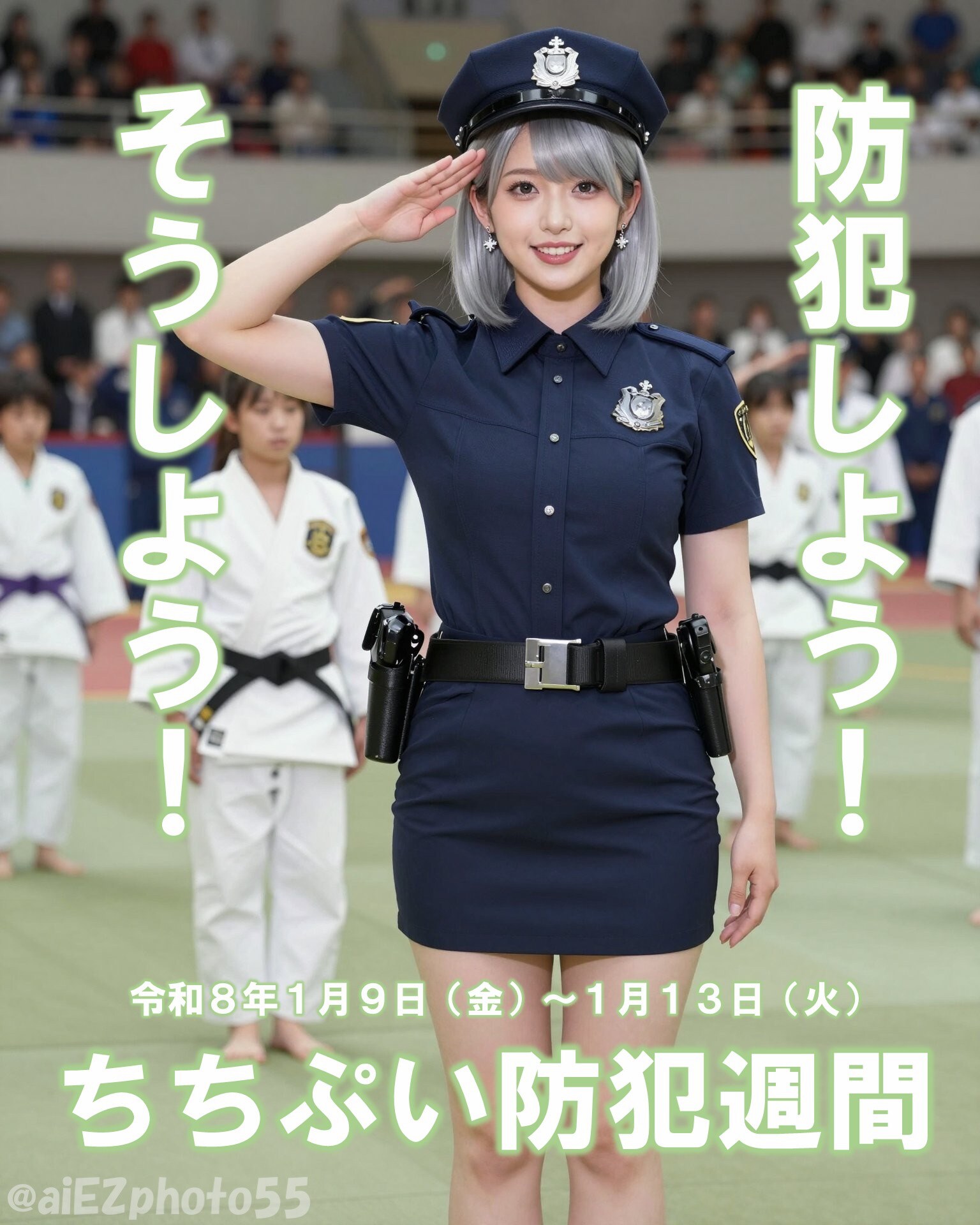 防犯ポスター(2026)３ | の人気AIイラスト・グラビア