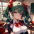 あおいちゃんのブレザー着なかった❌Lunaちゃん 6枚目