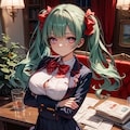 あおいちゃんのブレザー着なかった❌Lunaちゃん 3枚目