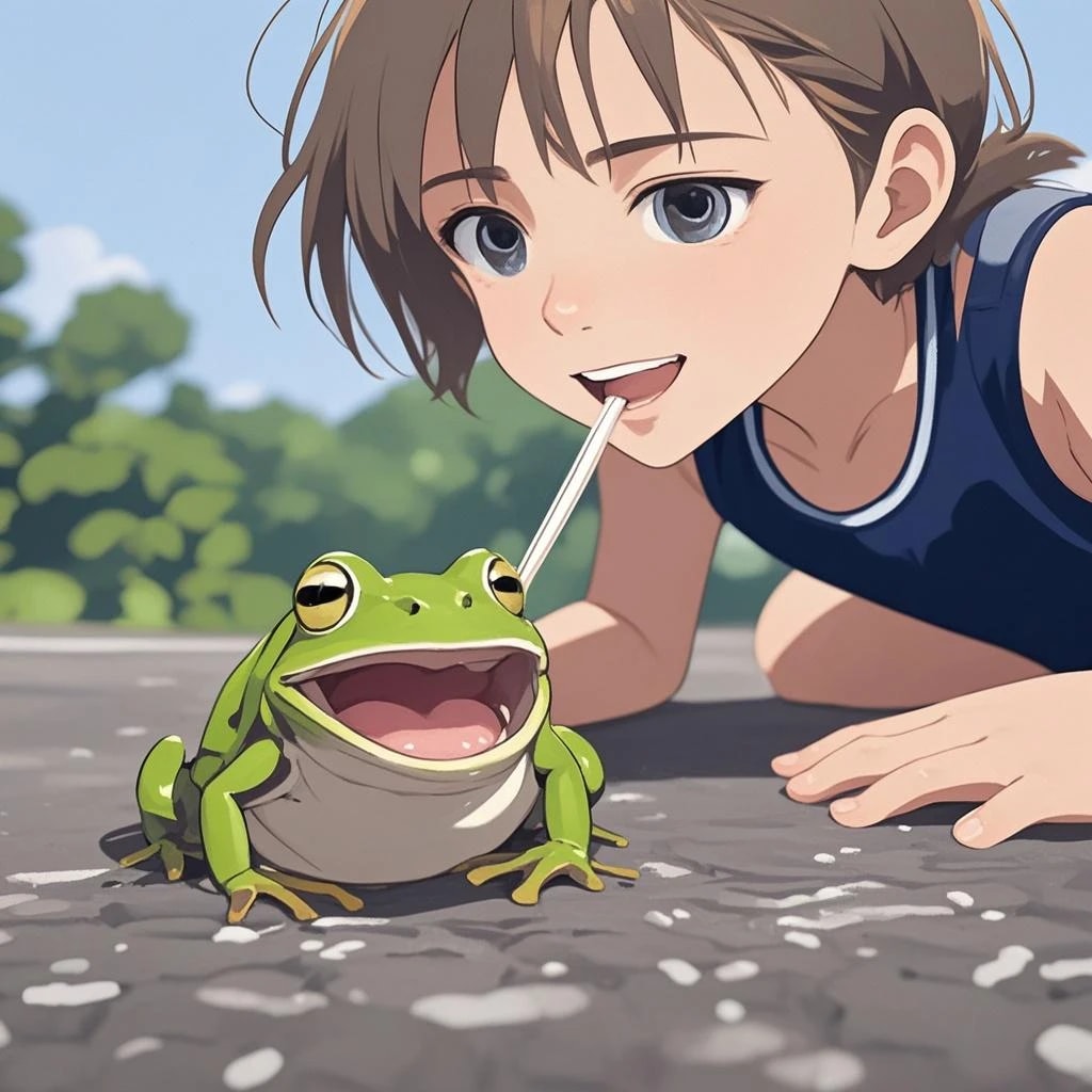 カエルストロー