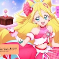 キュアアイドル、ファンからバースデーケーキを頂いて喜ぶ 3枚目