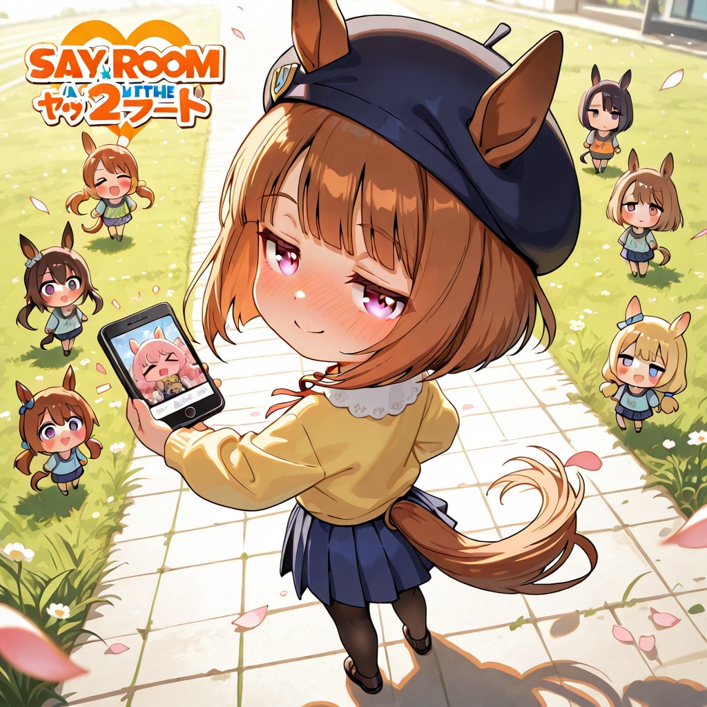 通話中-だよ♪-。 | の人気AIイラスト・グラビア