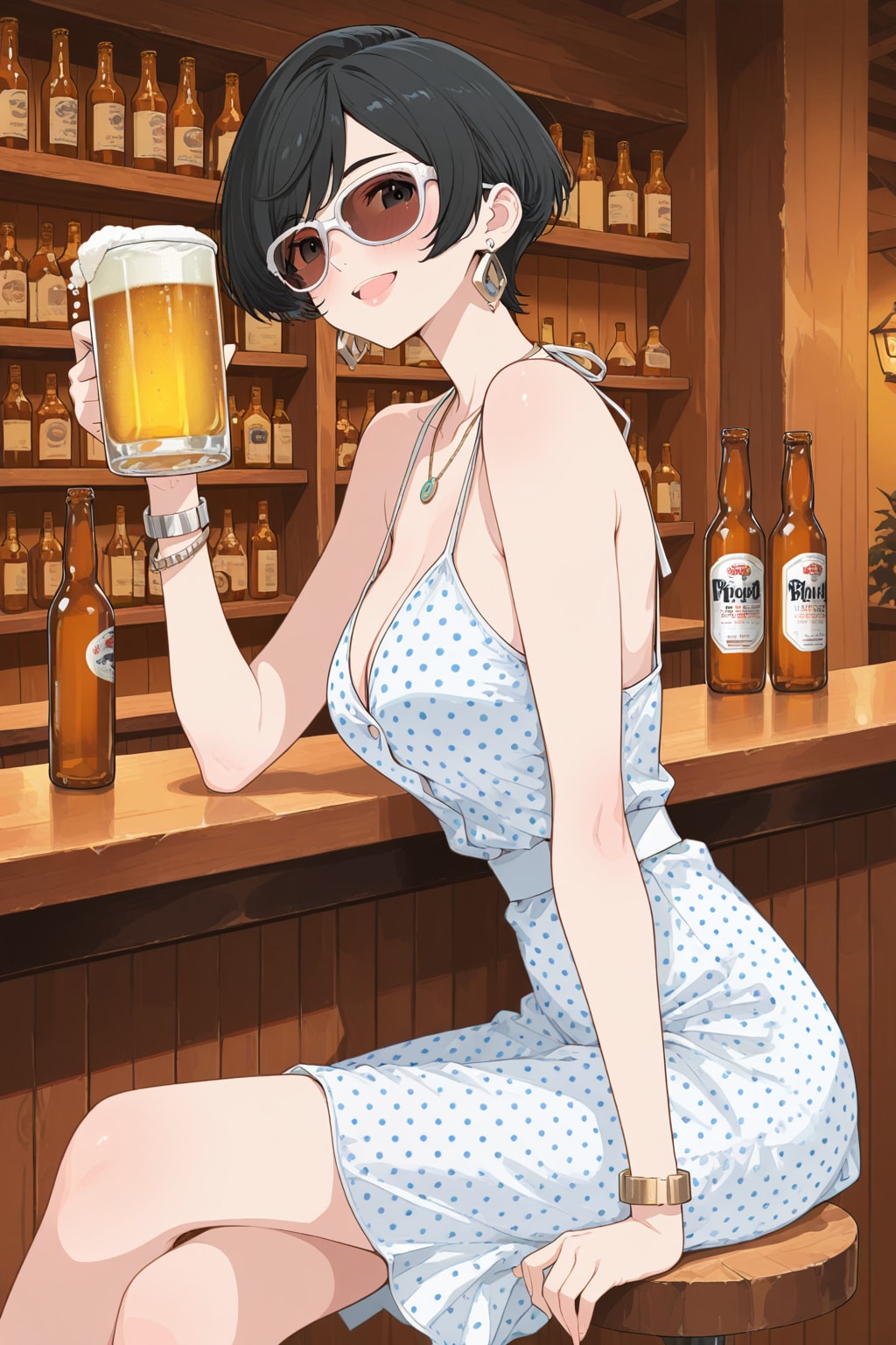 woman at bar 22
