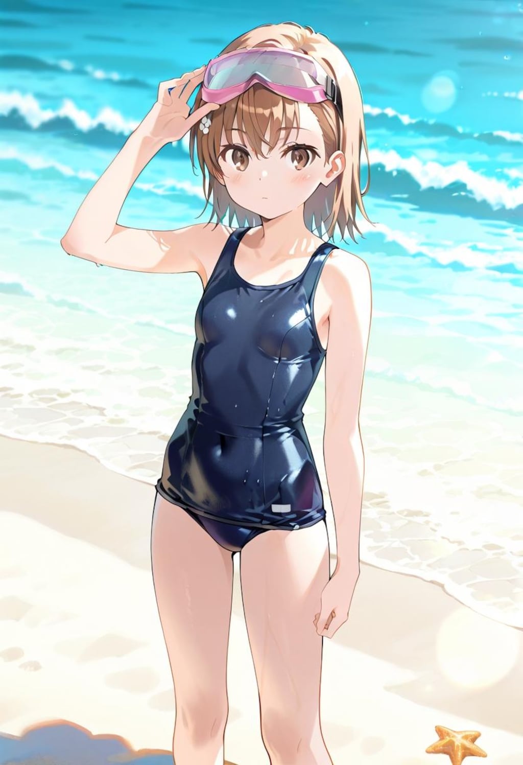 御坂美琴（スクール水着）