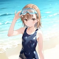 御坂美琴（スクール水着） 4枚目