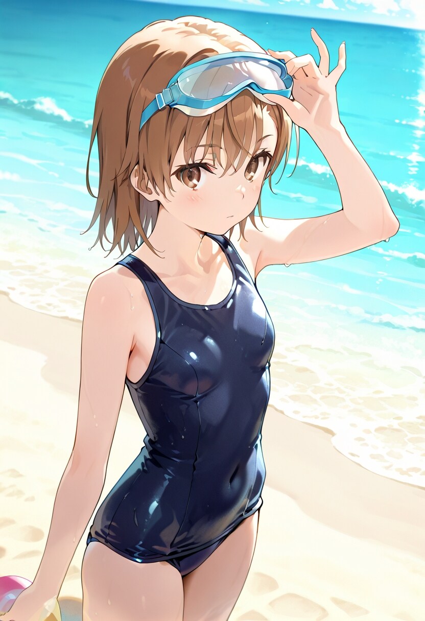 御坂美琴（スクール水着）