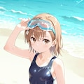 御坂美琴（スクール水着） 2枚目