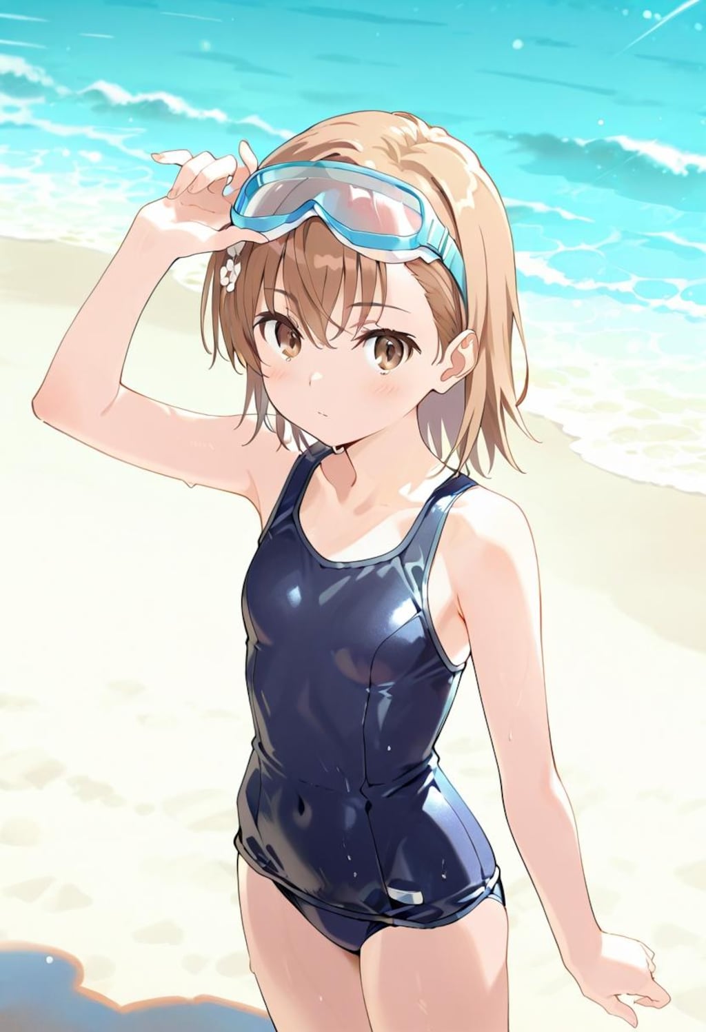 御坂美琴（スクール水着）