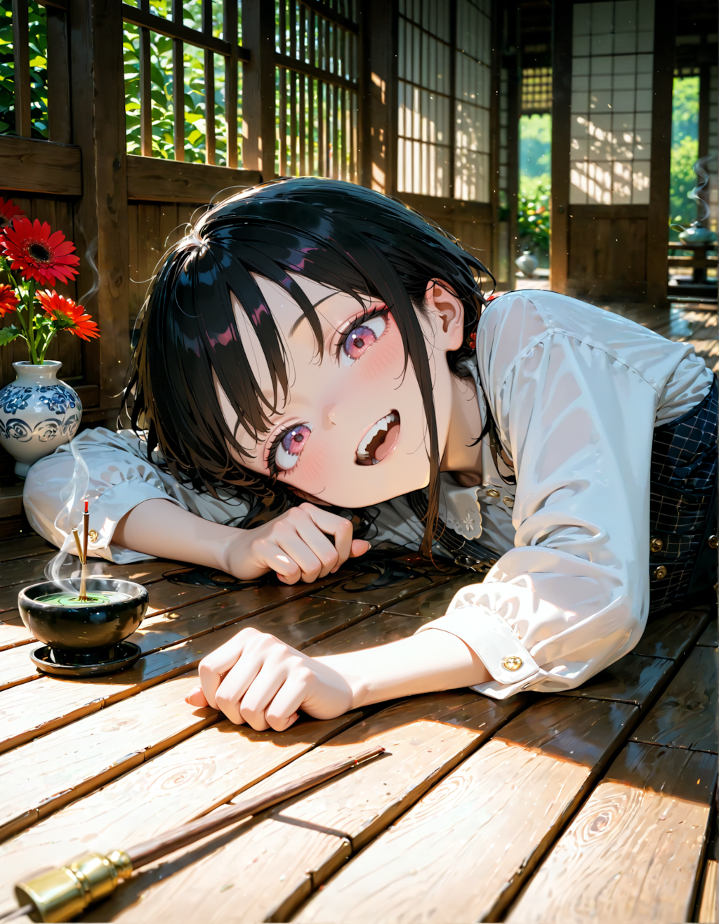 今日はガーベラ記念日。お香の日。ウッドデッキの日。よい歯の日　その４