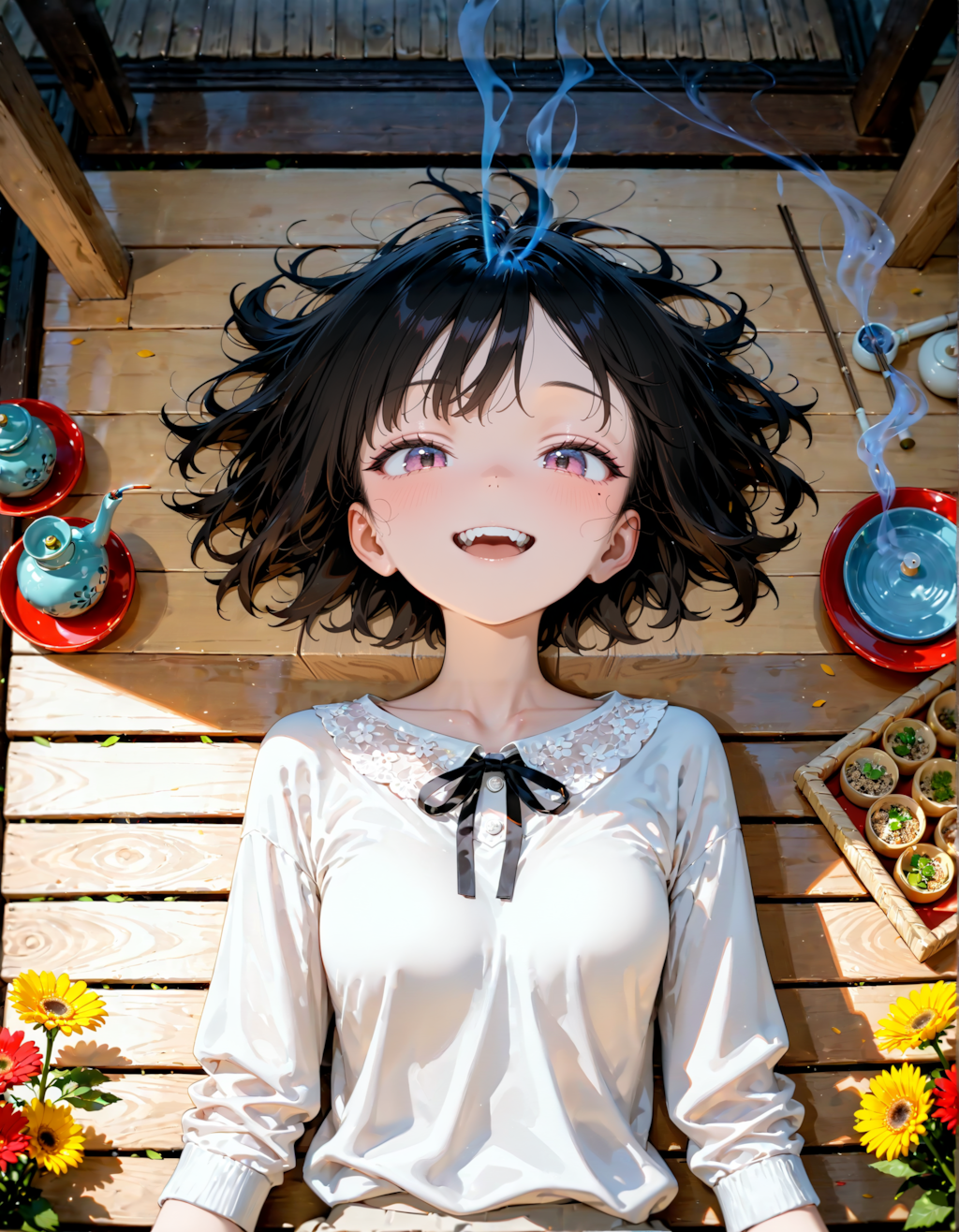今日はガーベラ記念日。お香の日。ウッドデッキの日。よい歯の日　その４