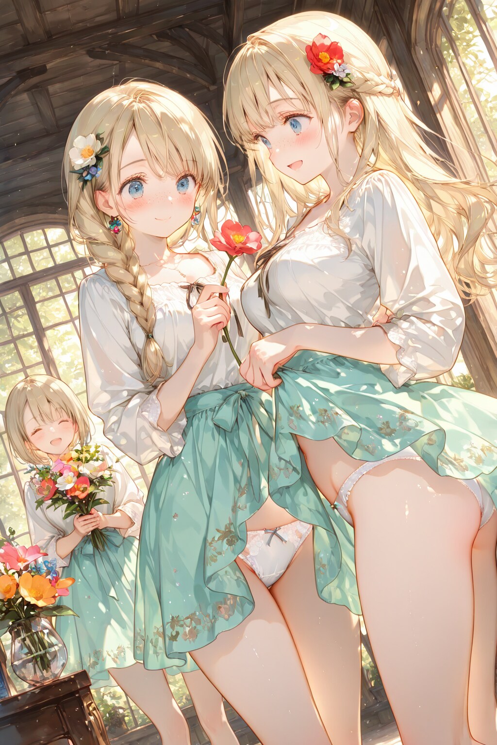 花売り