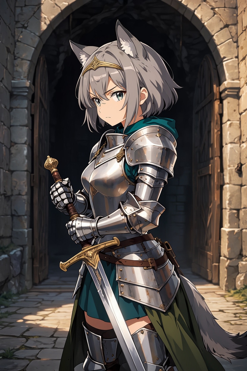 オオカミの姫騎士