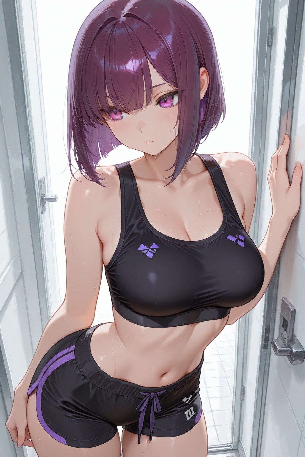紫色が似合う女の子　おまけ