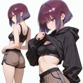 紫色が似合う女の子　おまけ 3枚目