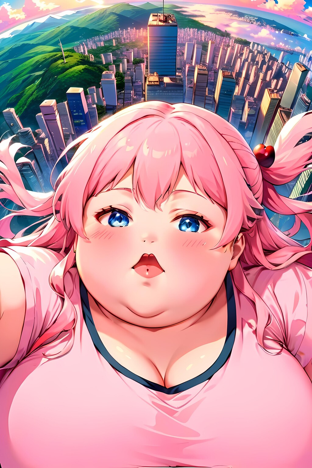 夢の舞台へ-ミケぽちゃ女子が夢を追い求めてる姿-