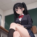 暑い季節に長い靴下 3枚目