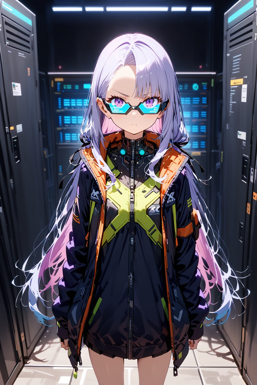 銀髪エージェント(ミッション終わったよ、帰還しよ)_20250412