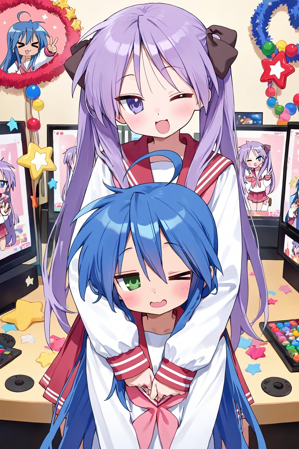 こなたとかがみ