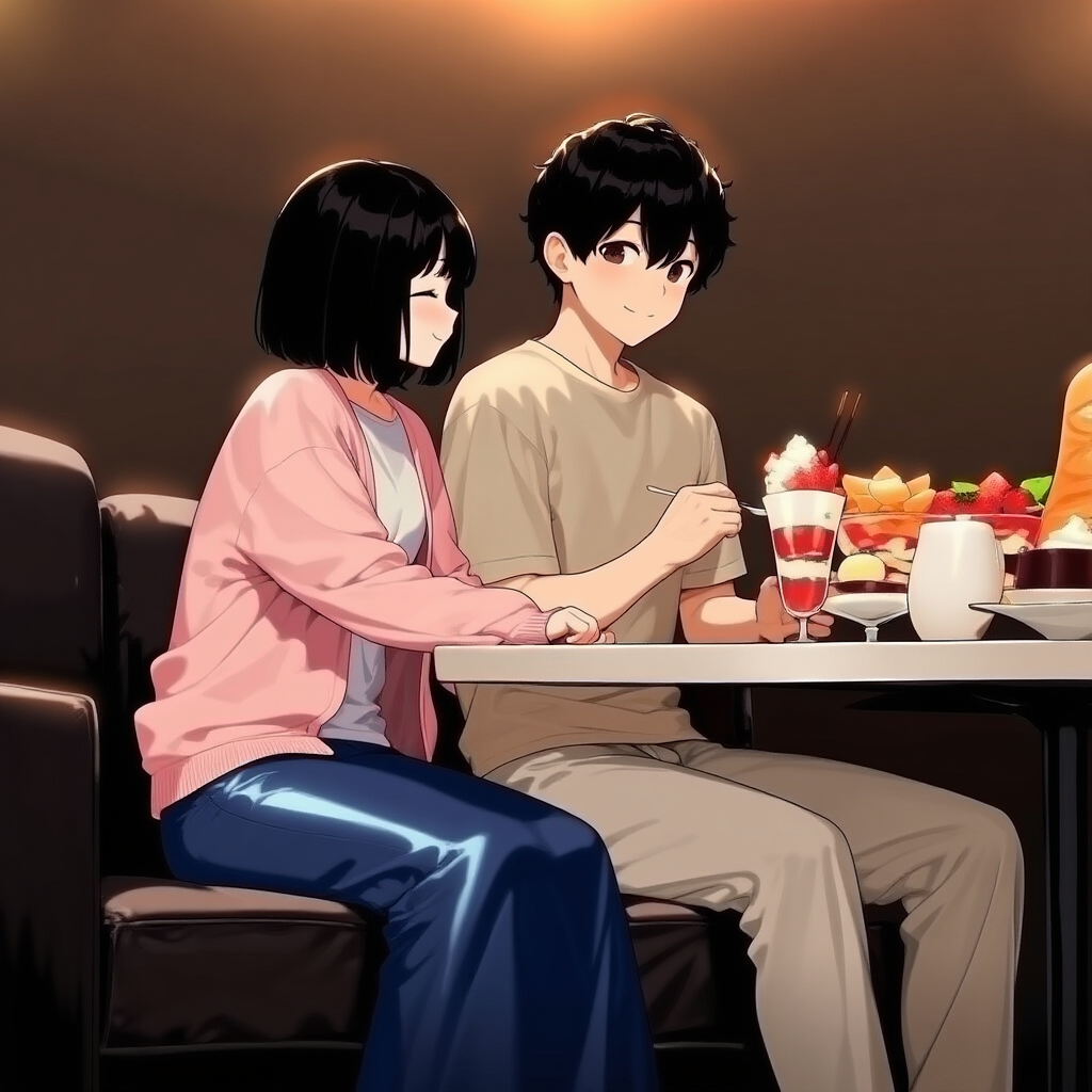 みっちゃん＆なっちゃん　喫茶店デート