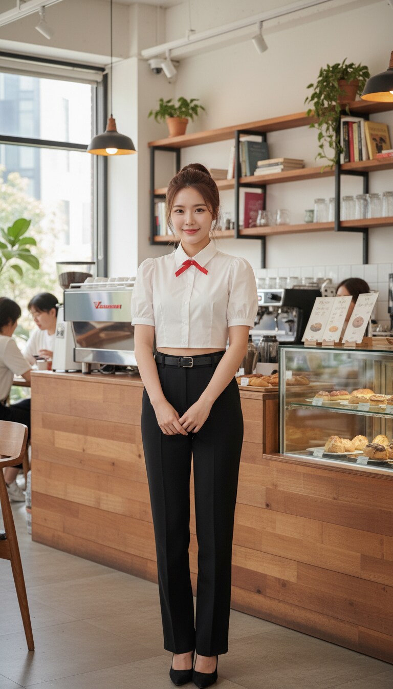 Gemini実写特集　かっこかわいい韓国美少女李瑞雅（イ・ソア）の韓国カフェ経営