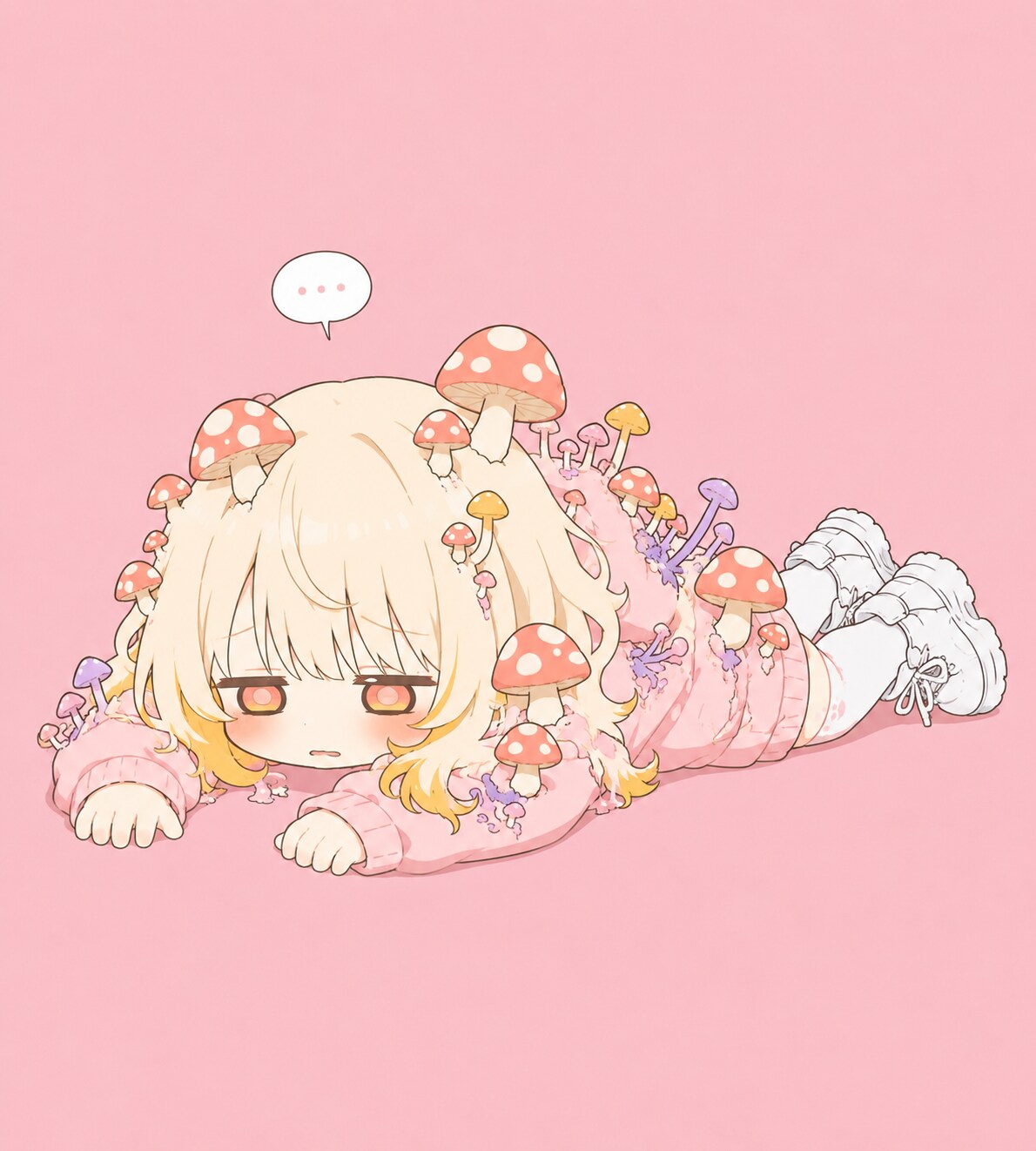 キノコねむちゃん | の人気AIイラスト・グラビア