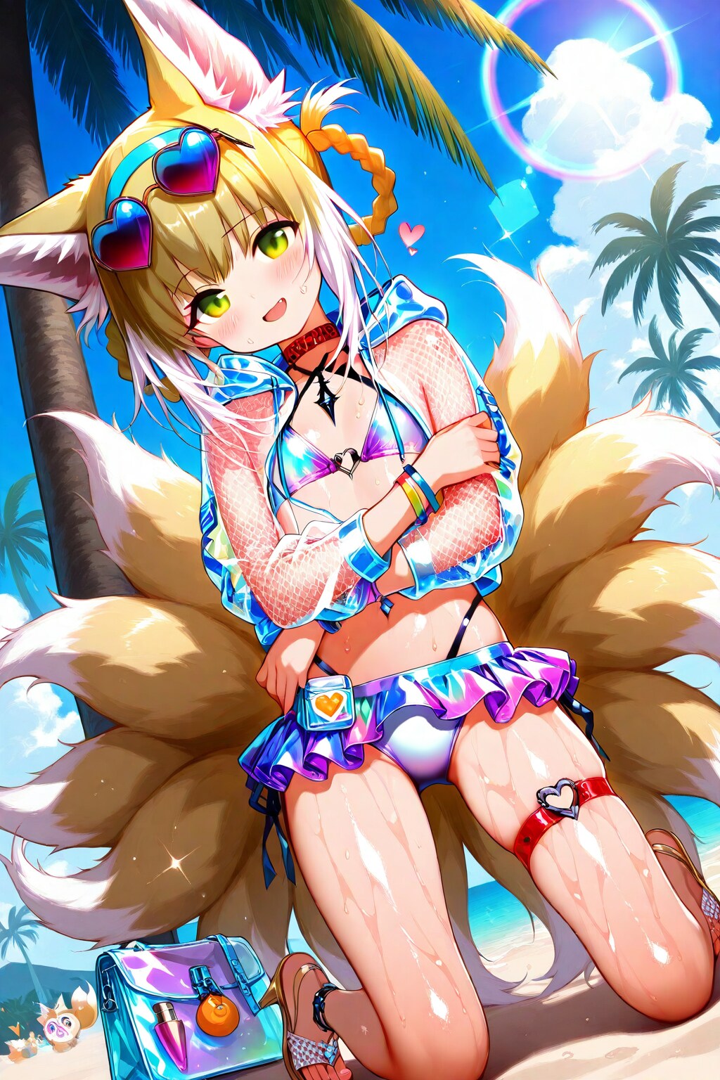 スズランにメスガキ水着ファッションして貰ったよ！