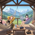 ウチの子達の夏山リゾート 6枚目