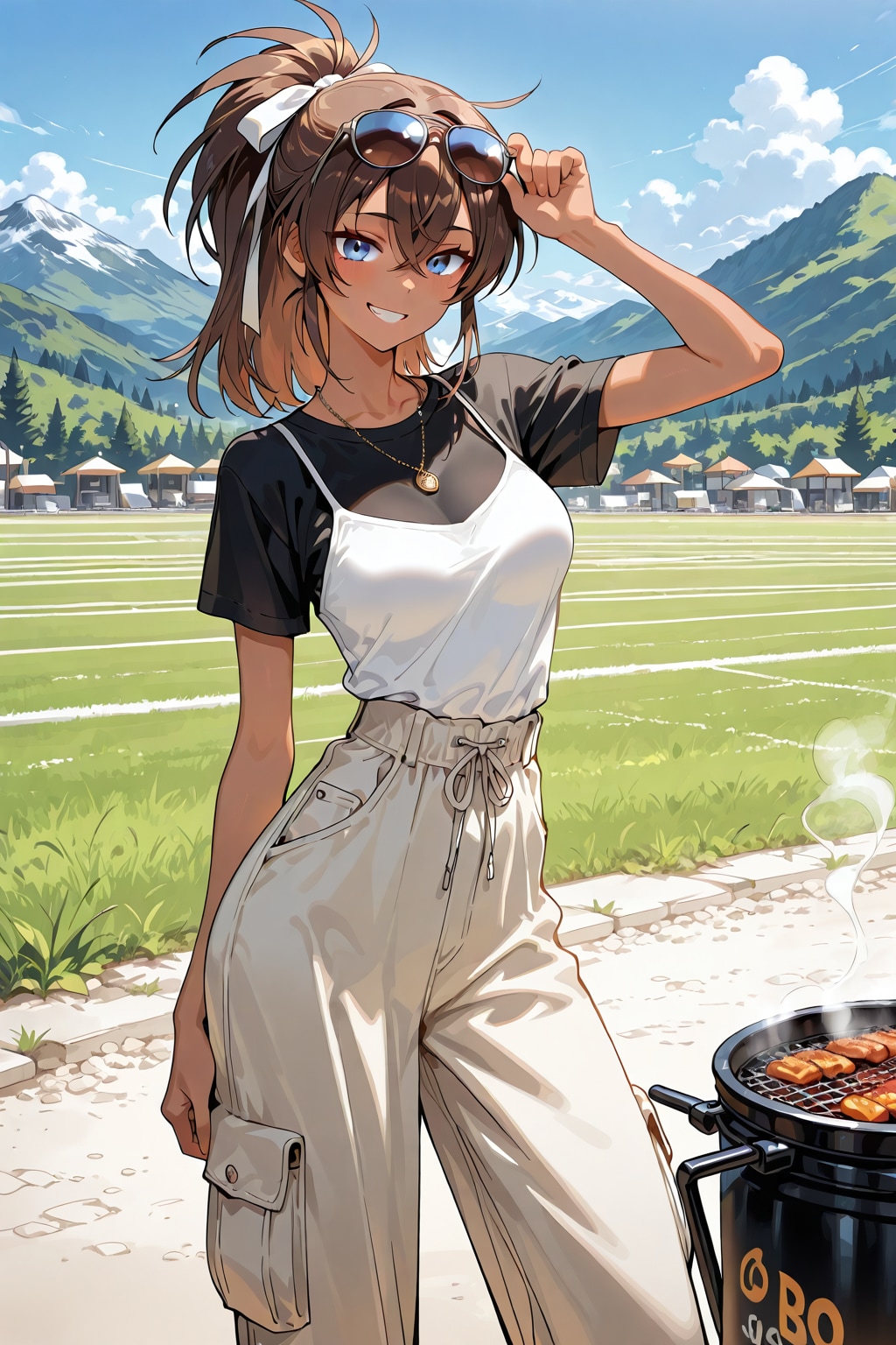ウチの子達の夏山リゾート