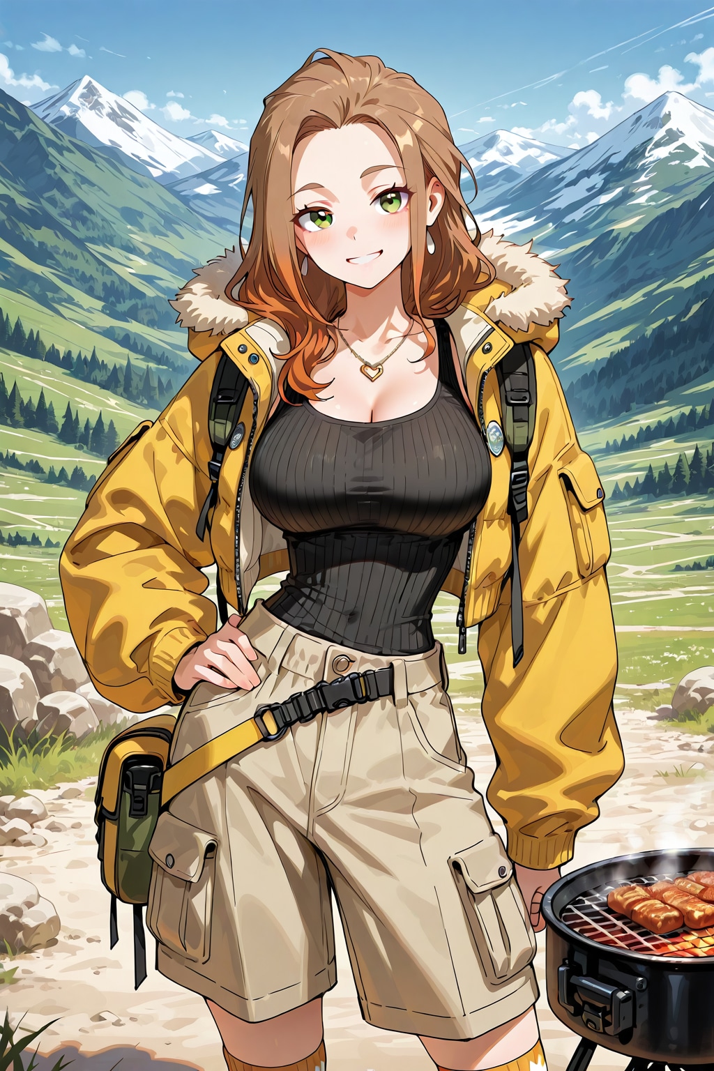 ウチの子達の夏山リゾート