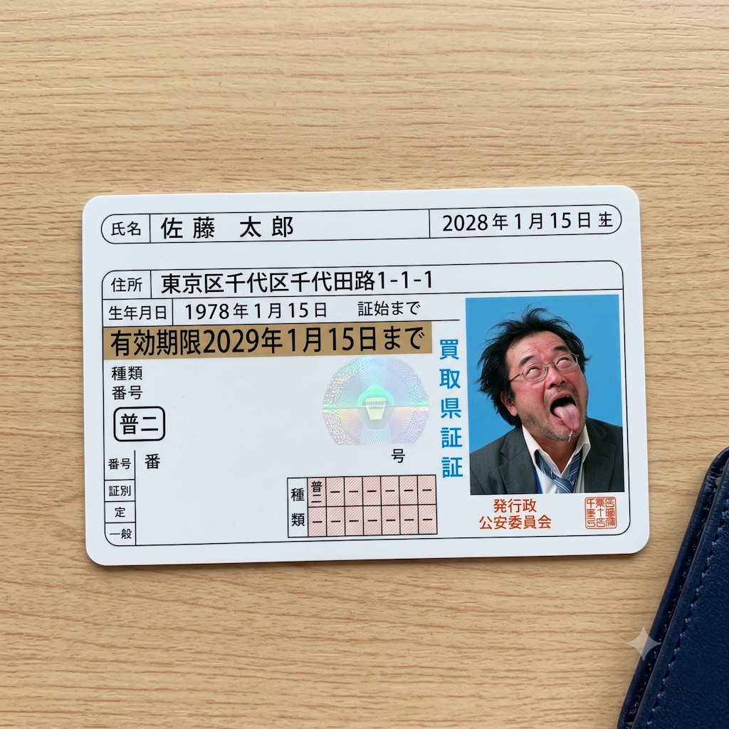 これはな…中免