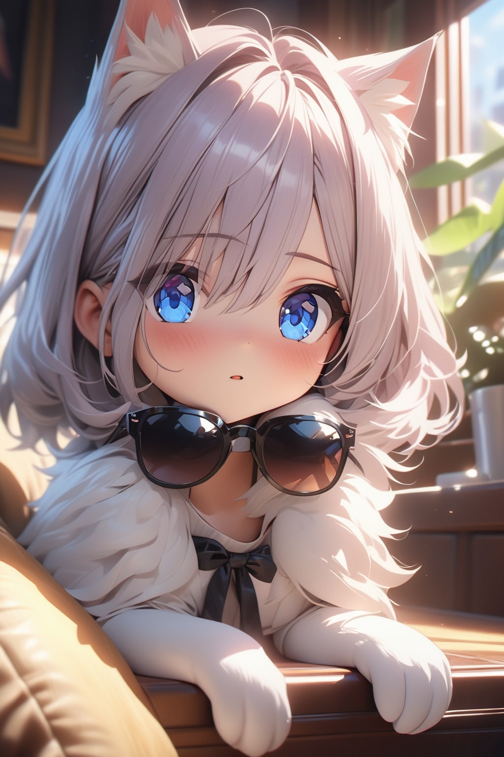 転寝から覚めると猫になっていた | の人気AIイラスト・グラビア