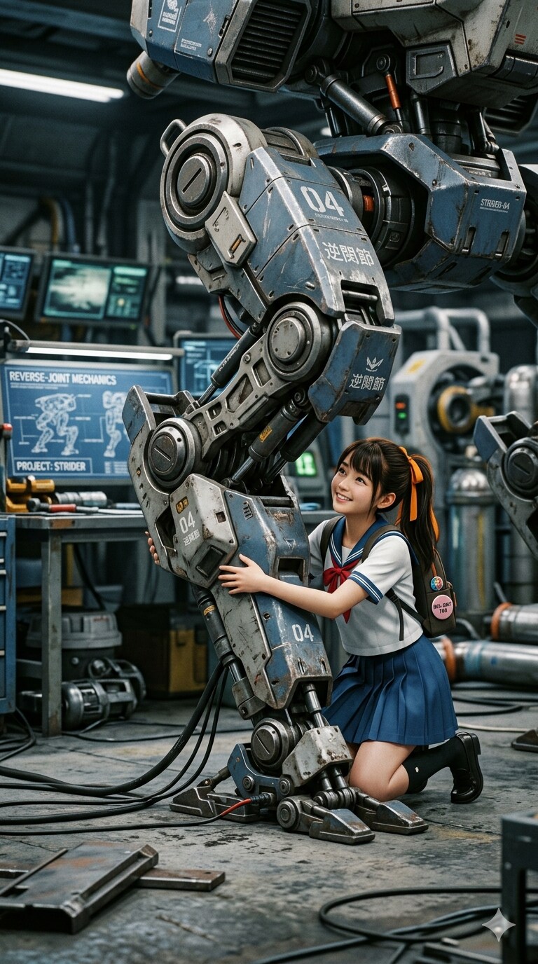 逆関節ロボへの愛