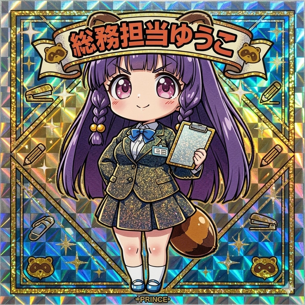 ちちぷいシール・総務担当ゆうこ | の人気AIイラスト・グラビア