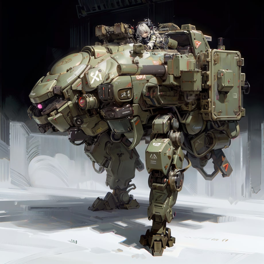 Girl and Robot1125