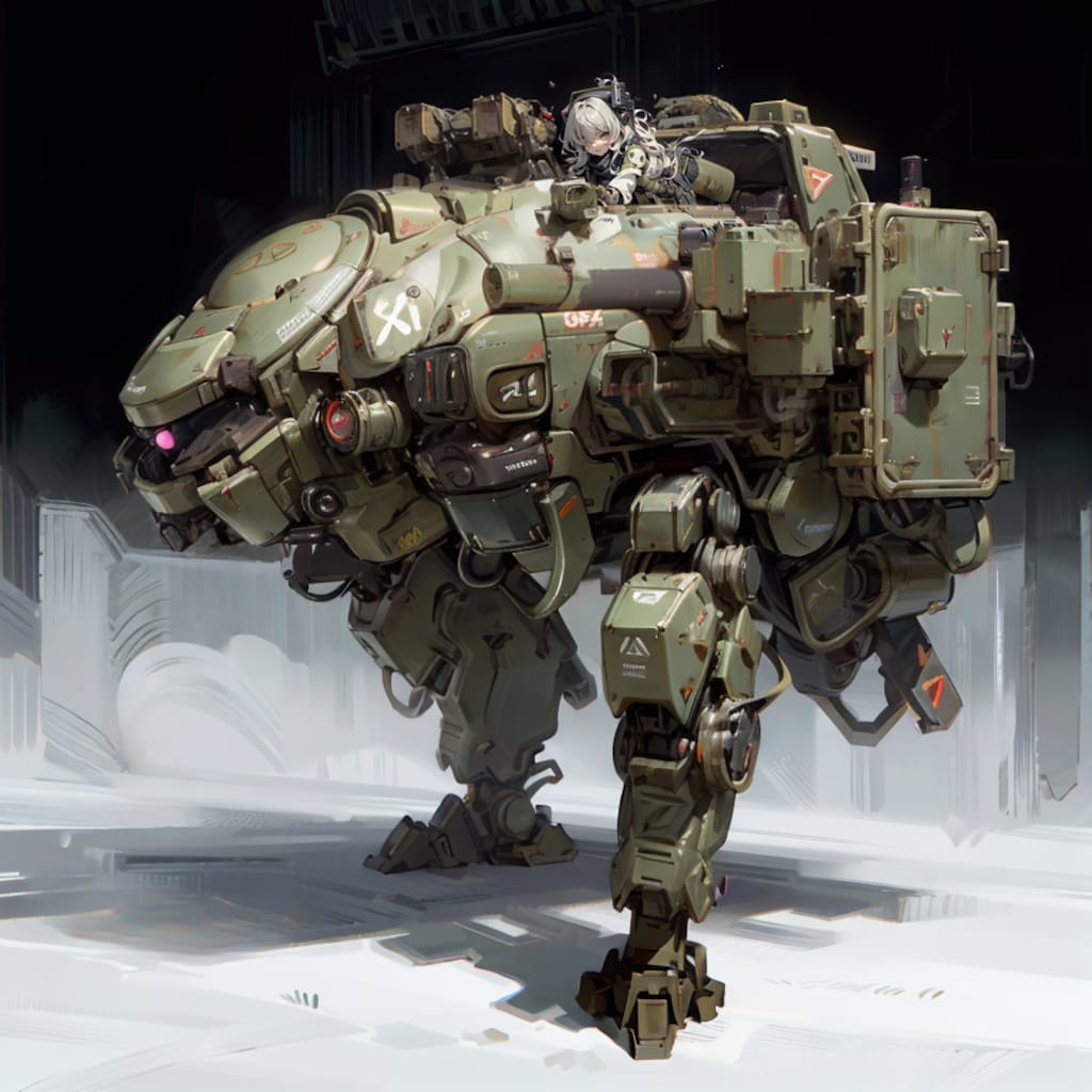 Girl and Robot1125