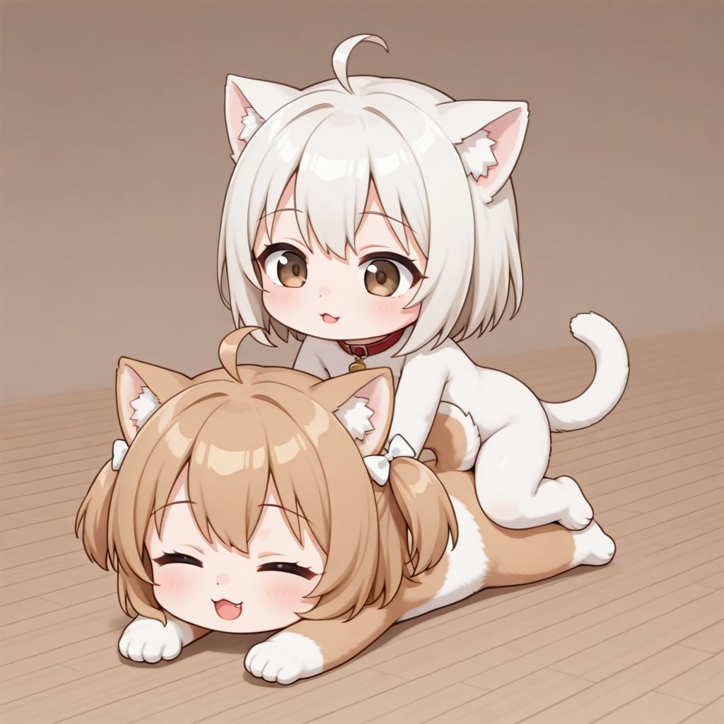 わんにゃんの日 | の人気AIイラスト・グラビア