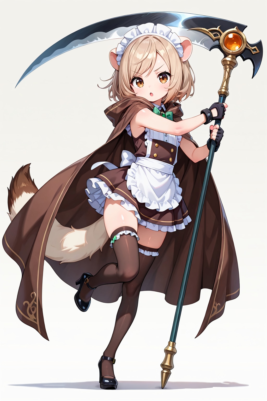 SSRかまいたちに憧れるフェレット（冥土Ver.）