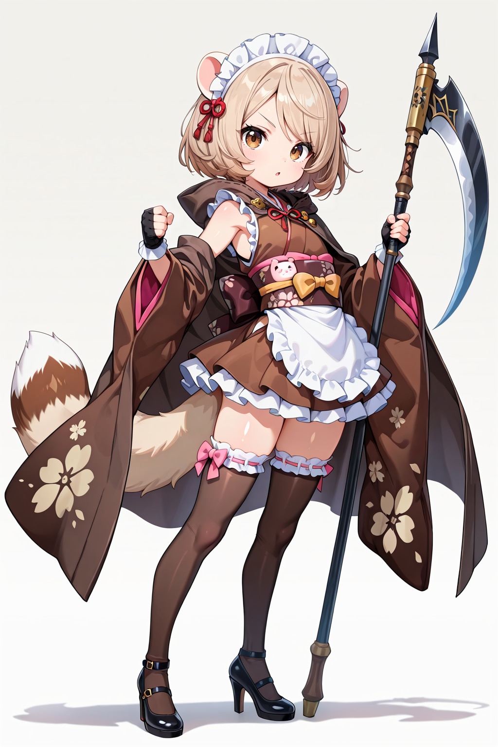 SSRかまいたちに憧れるフェレット（冥土Ver.）