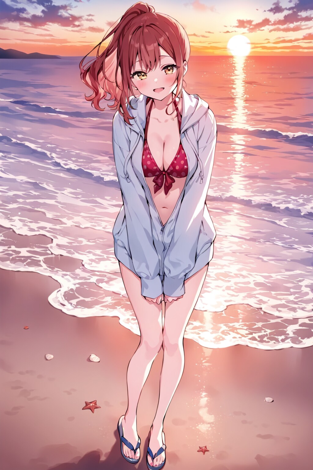 水着の彼女
