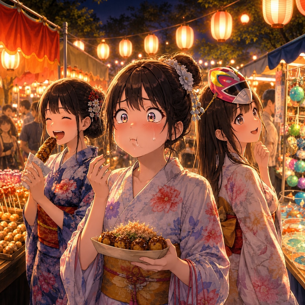 出来たてのたこ焼きは危険です